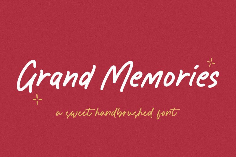 Grand Memories フォント