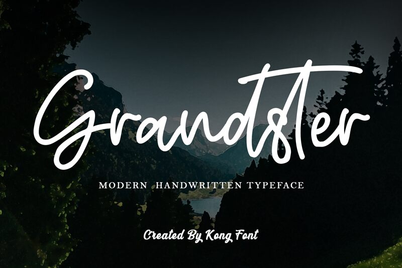 Grandster Schriftart