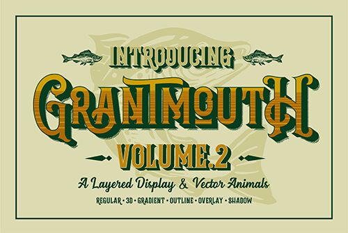 Grantmouth Vol.2 Czcionka