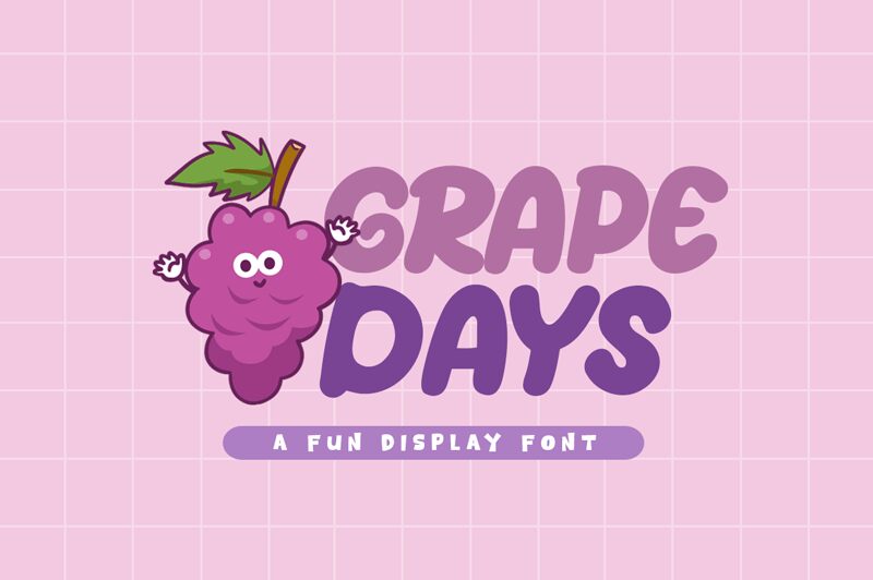 Grape Days Шрифт