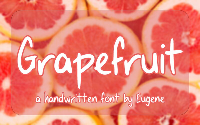 Grapefruit Fonte