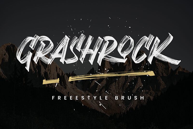 Grashrock Schriftart