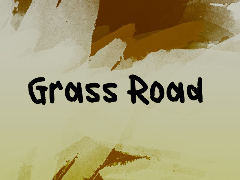 Grass Road font | Fonts2u.com