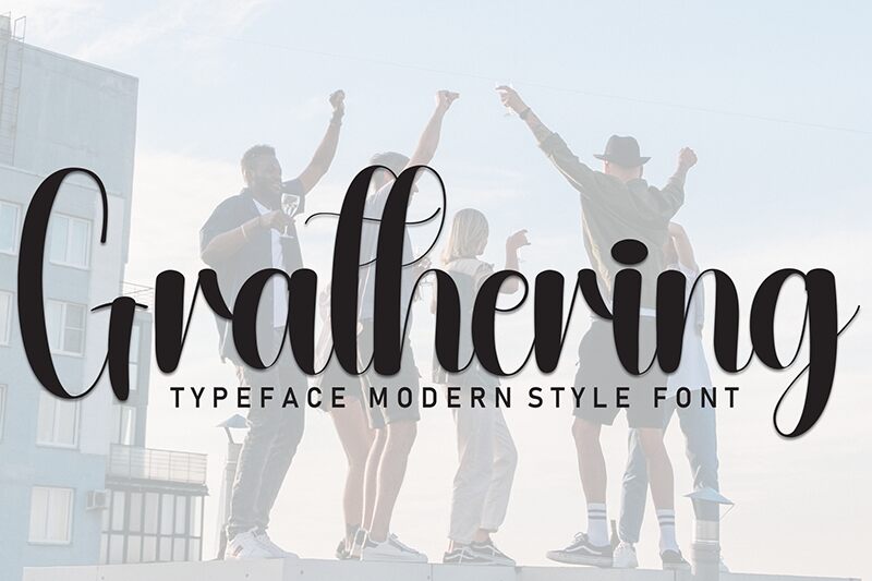 Grathering Schriftart