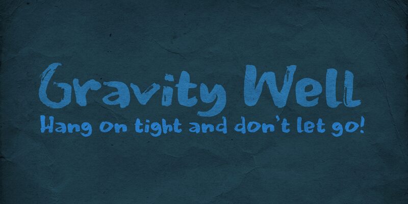 Gravity Well Schriftart