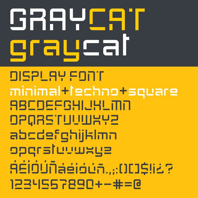 GrayCat フォント