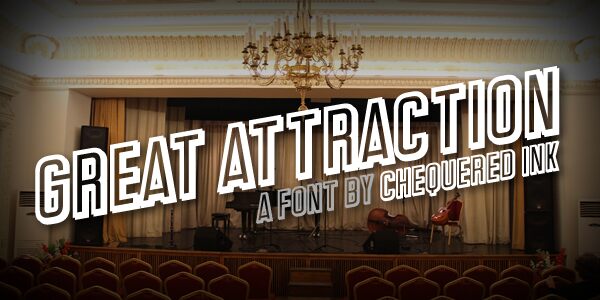 Great Attraction Czcionka