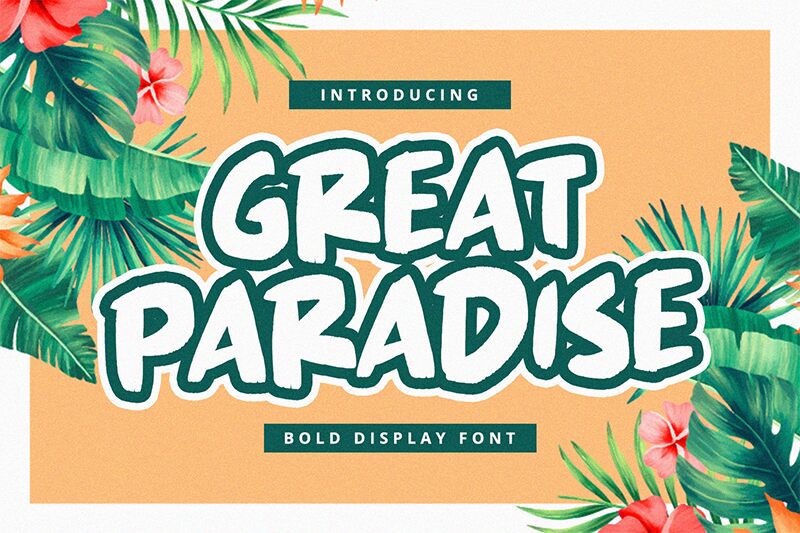 Great Paradise Schriftart