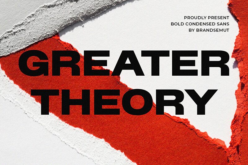 Greater Theory Schriftart