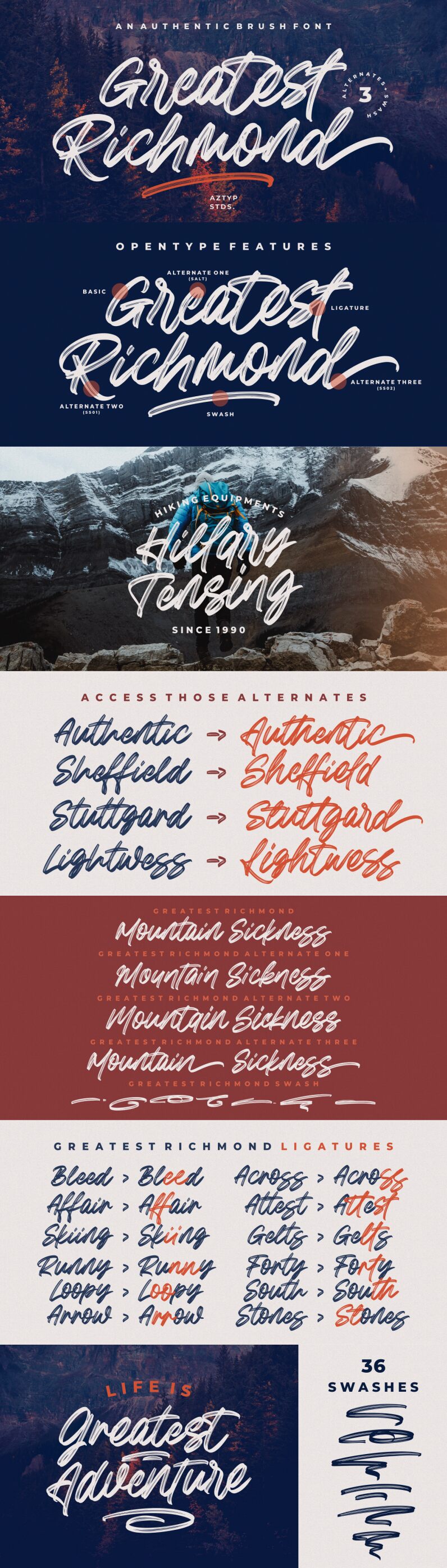 Greatest Richmond Schriftart