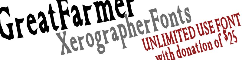 GreatFarmer Schriftart