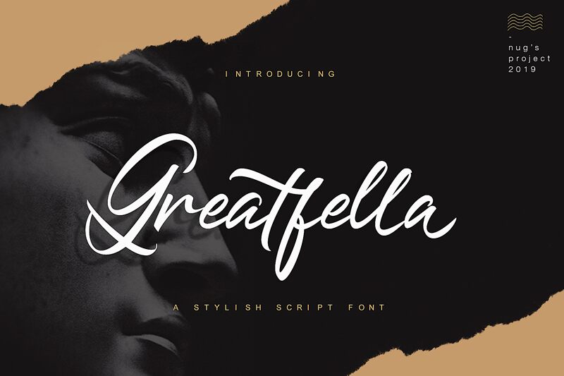 Greathfella Schriftart