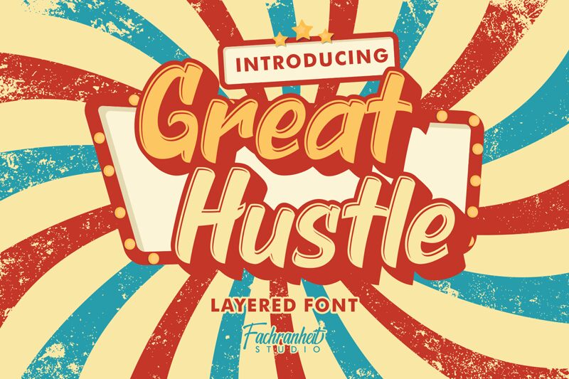 Great Hustle Fonte