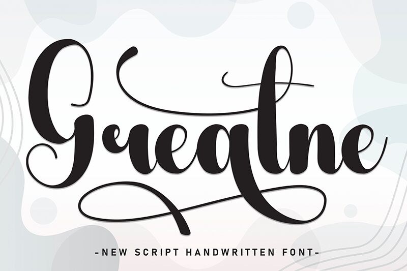 Greatne Schriftart