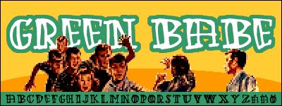 Green Babe Czcionka