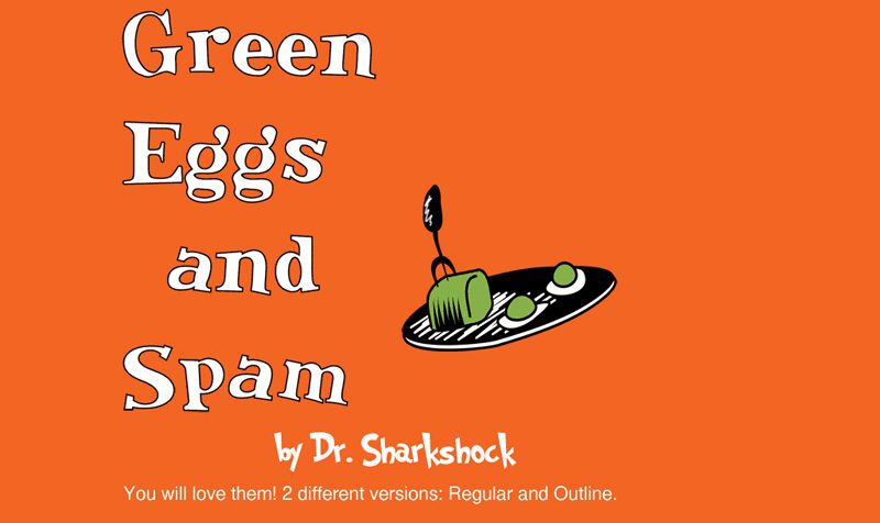 Green Eggs and Spam Czcionka