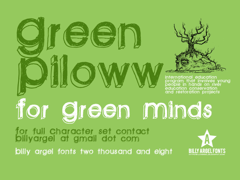 green piloww Carattere