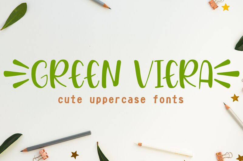 Green Viera الخط 