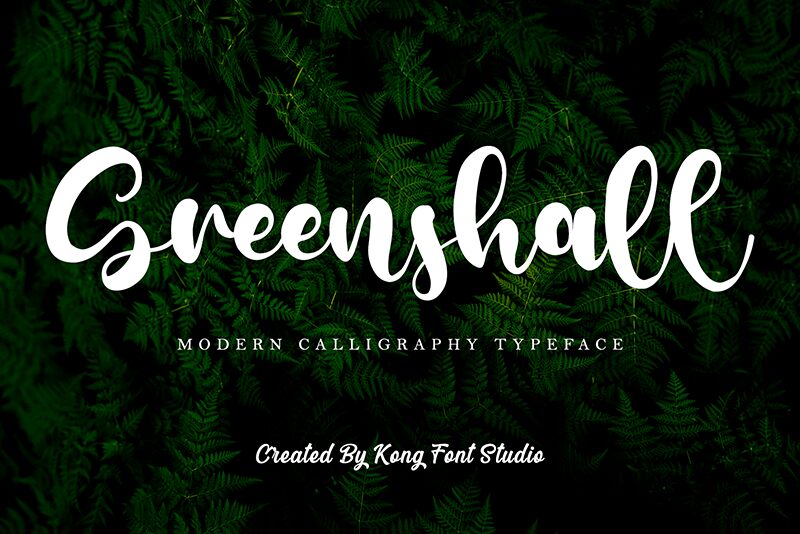 Greenshall Carattere