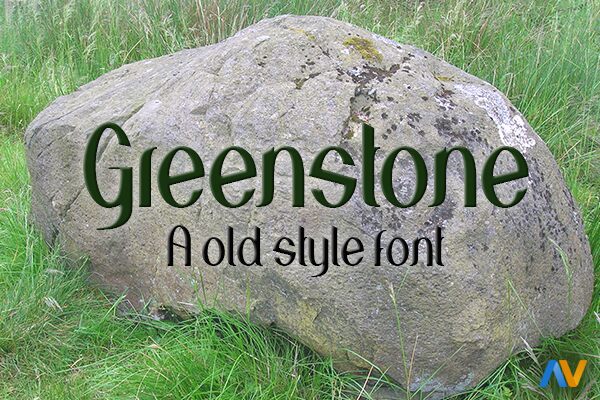 Greenstone Schriftart