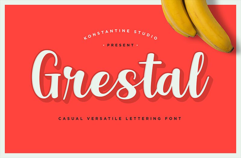 Grestal Script Czcionka