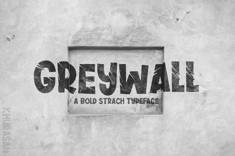 Greywall الخط