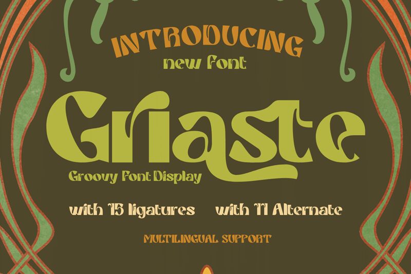 Griaste Schriftart