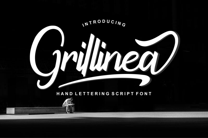 Grillinea Schriftart