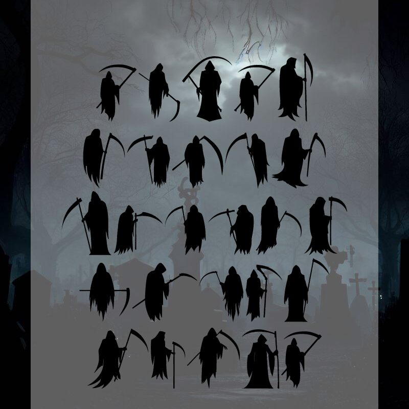 Grim Reaper La Parca Czcionka