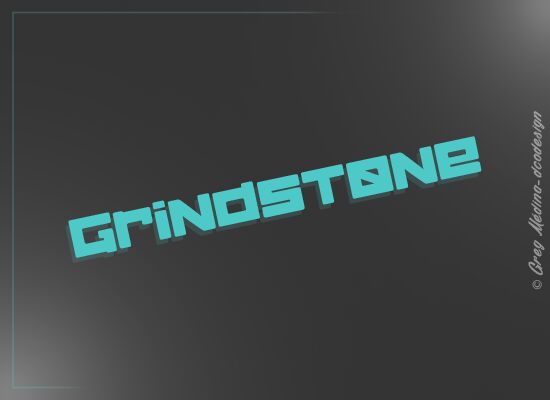 Grindstone Czcionka