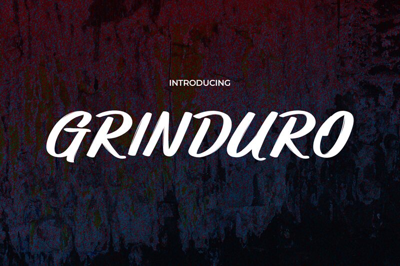 GRINDURO Шрифт