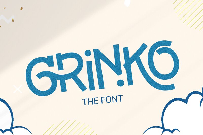 Grinko Schriftart