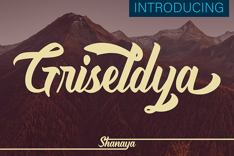 Griseldya Schriftart