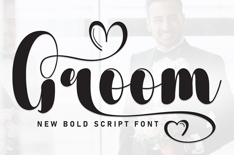 Groom Druh písma