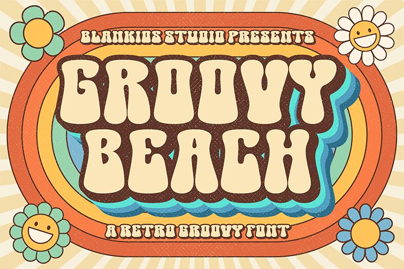 Groovy Beach フォント