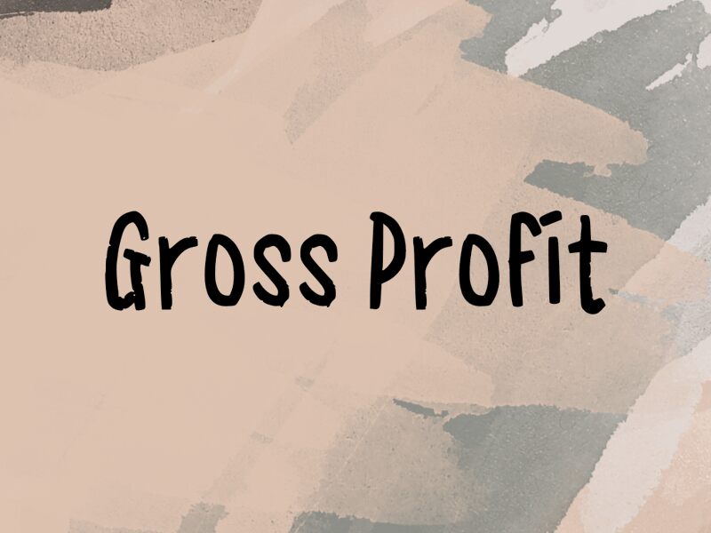 g Gross Profit Carattere