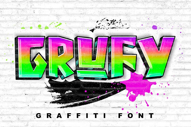 Grufy Schriftart