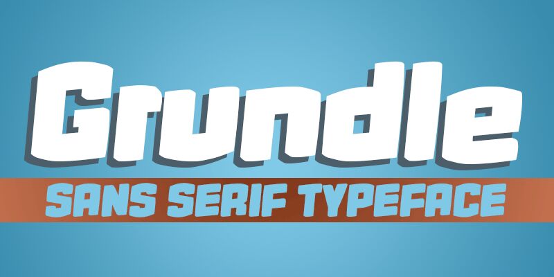 Grundle フォント