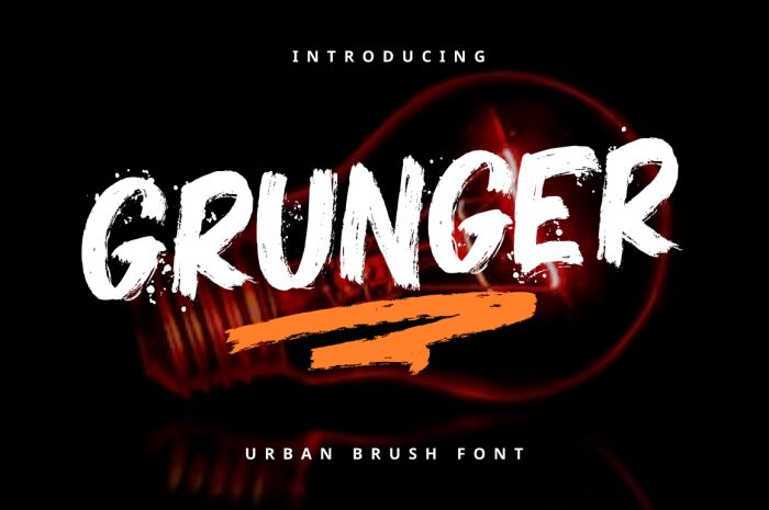 Grunger 字体