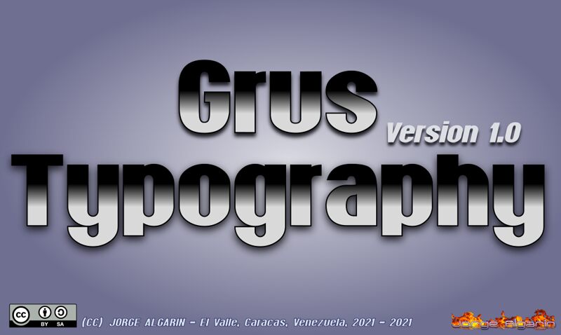 Grus Czcionka