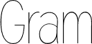 Gram Regular