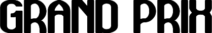 GRAND PRIX Bold