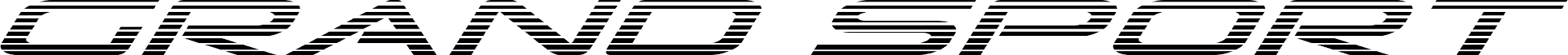 Podgląd czcionki Grand Sport Gradient Italic