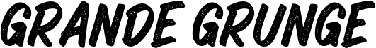 GrandeGrungeDEMO-Regular шрифт