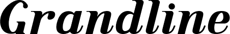Grandline Italic free for perso Italic