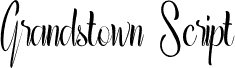 Grandstown Script