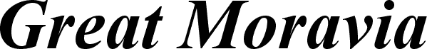 Great Moravia Bold Italic