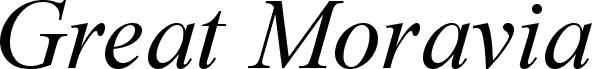 Great Moravia Italic