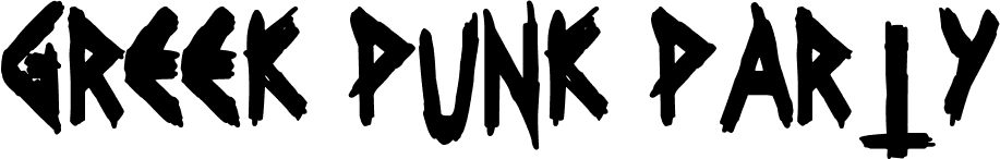 Greek Punk Party font | Fonts2u.com