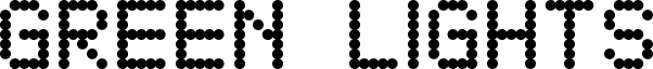 Preview of the GreenLights font